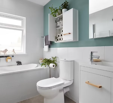 Peinture cuisine et salle de bains GoodHome vert Kilkenny satin 750ml