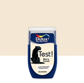 Testeur de peinture Crème De Couleur Dulux Valentine Blanc Cassé 30 ml