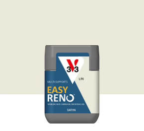Testeur peinture de rénovation multi-supports V33 Easy Reno beige lin satin 75ml