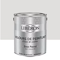 Peinture multisupport murs, plafonds et boiseries Velours de peinture blanc pâtisson Libéron 2,5L