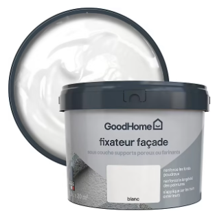 Sous-couche fixateur façade GoodHome blanc 2,5L
