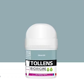 Testeur de peinture murs et plafonds Biorigine Tollens velours gravier 50ml