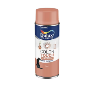 Peinture aérosol Color Touch multi supports Dulux Valentine effet métal cuivre 400ml
