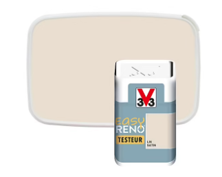 Testeur peinture de rénovation multi-supports V33 Easy Reno lin satin 50ml