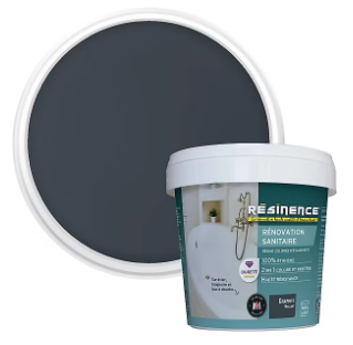 Résine sanitaire Résinence graphite brillant 0,5L