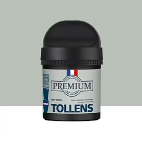Peinture Tollens premium murs, boiseries et radiateurs vert pastel velours 50ml