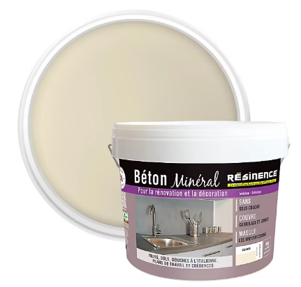 Béton minéral Résinence calcaire 6kg