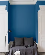 Testeur peinture murs, plafonds et boiseries Velours peinture bleu d'iroise Libéron 125 ml