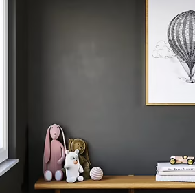 Peinture intérieure couleur murs, boiseries et radiateurs GoodHome mat louisville gris 2.5L