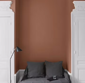 Peinture multisupport murs, plafonds et boiseries Velours de peinture orange roux du goupil Libéron 2,5L