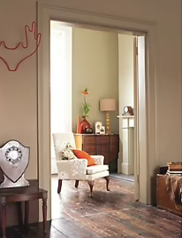 Peinture Crème De Couleur Dulux Valentine mat grain de sable 2,5L