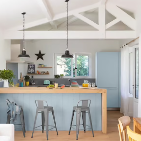 Testeur peinture de rénovation multi-supports V33 Easy Reno bleu feutré satin 75ml