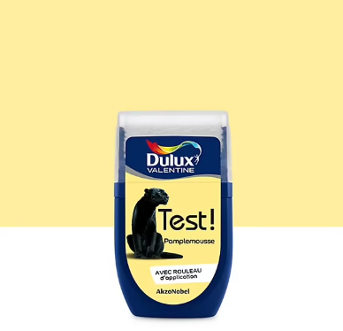 Testeur de peinture Crème De Couleur Dulux Valentine Pamplemousse 30 ml