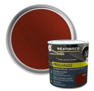 Résine de rénovation sol pro Résinence garage tomette 300mL