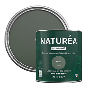 Peinture murs et boiseries Naturéa par GoodHome figuier velours 2L