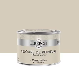 Testeur peinture murs, plafonds et boiseries Velours peinture beige camomille Libéron 125 ml