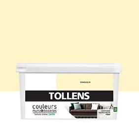 Peinture murs et boiseries Tollens craquelin satin 2,5L