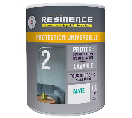 Résine protection extrème zone sèche mat 1L Résinence