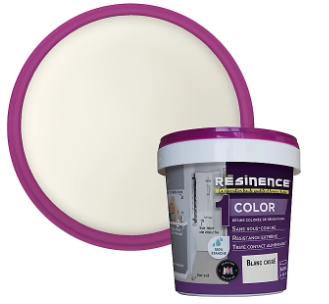 Résine multisupports Résinence Color blanc cassé satin 250ml