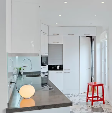 Peinture murs et plafonds Cuisine et bains satin blanc Tollens 2 L