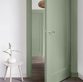 Peinture couleur murs et boiseries color resist Dulux Valentine vert saule mat 2,5L