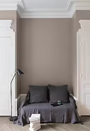 Peinture murs, plafonds et boiseries Velours de peinture marron brun eiffel Libéron 2,5L