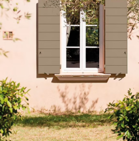Peinture extérieure Ecran+ bois Dulux Valentine satin beige gris 500 ml
