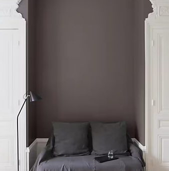 Peinture multisupport murs, plafonds et boiseries Velours de peinture gris brun minier Libéron 2,5L