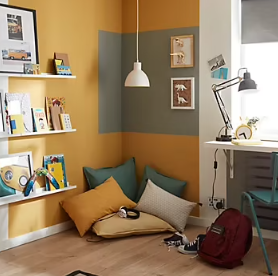 Testeur peinture intérieure couleur GoodHome satin chueca orange 50ml