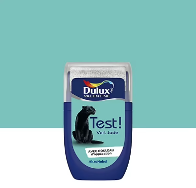 Testeur de peinture Crème De Couleur Dulux Valentine Vert Jade 30 ml