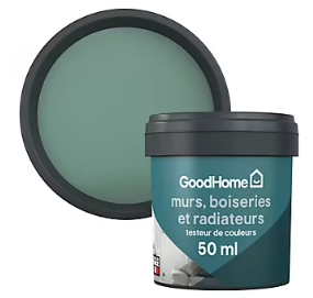 Testeur peinture intérieure couleur GoodHome satin kilkenny vert 50ml