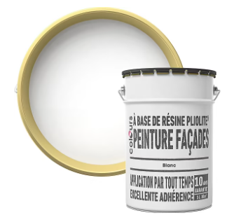 Peinture extérieure façade Pliolite® Colours blanc 5L