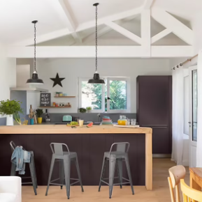 Peinture de rénovation multi-supports V33 Easy Reno noir fonte métallisé 0,75L