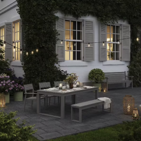 Peinture façade GoodHome Classique ton pierre beige lisse 5L