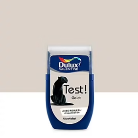 Testeur de peinture Crème De Couleur Dulux Valentine Galet 30 ml
