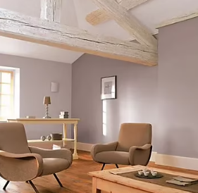 Peinture murs et boiseries Tollens Mise en teinte lait de chaux mat velours 3L