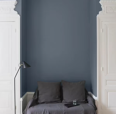 Peinture multisupport murs, plafonds et boiseries Velours de peinture gris fine de claire Libéron 2,5L