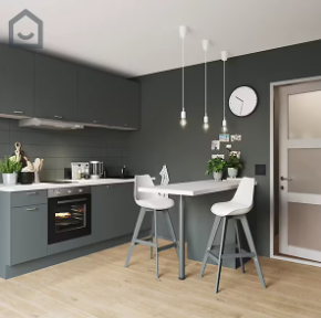 Peinture de rénovation GoodHome multi-supports satin gris Princeton 50ml