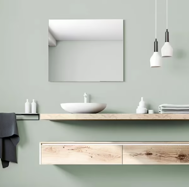 Peinture murs et plafonds Cuisine et bains satin vert tendre Tollens 2 L