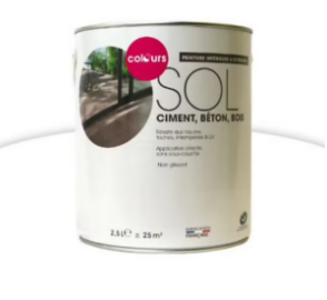 Peinture sol intérieur/extérieur Colours blanc satin 2,5L