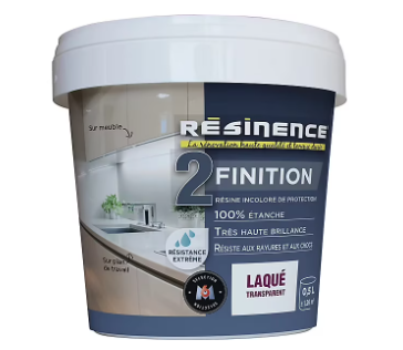 Résine de finition Résinence Laquée transparente 500 ml