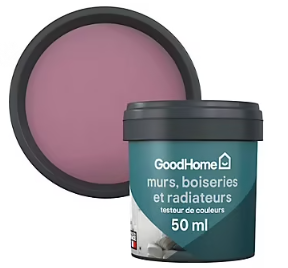 Testeur peinture intérieure couleur GoodHome mat morioka violet 50ml