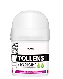 Testeur de peinture murs et plafonds Biorigine Tollens velours blanc 50ml