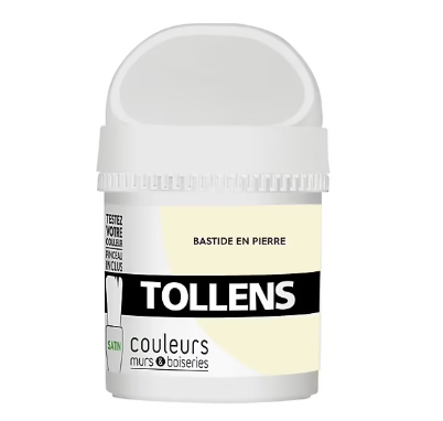 Testeur peinture murs et boiseries Tollens bastide en pierre satin 50ml