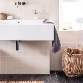 Peinture de rénovation pour support spécifique Simple & Deco Carrelage Dulux Valentine satin beige lin ivoire 2L