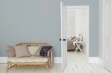Peinture intérieure couleur Si Simple ! Dulux Valentine satin le gris moyen 2.5L