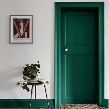 Laque Valénite Dulux Valentine Acrylique satin vert basque 500ml