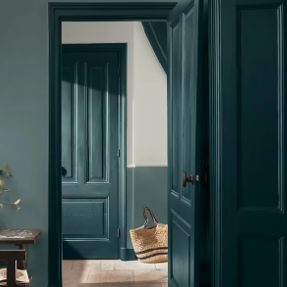 Laque Valénite Dulux Valentine Acrylique satin vert emeraude 500ml