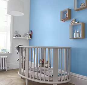 Testeur peinture résistante murs, boiseries et métal GoodHome Fréjus bleu 50ml