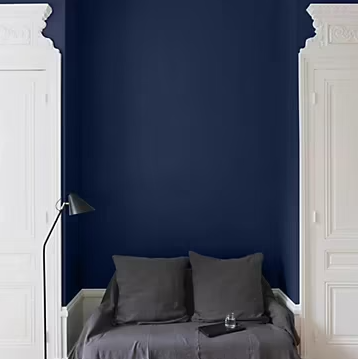 Peinture multisupport murs, plafonds et boiseries Velours de peinture bleu vintimille Libéron 2,5L